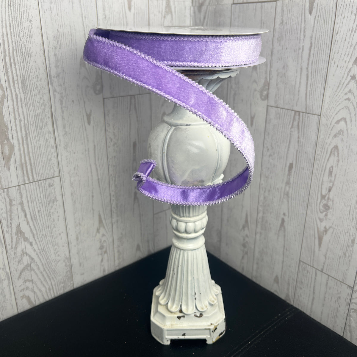 7/8"X10YD DELUXE VELVET/SATIN BACKING- Lavender
