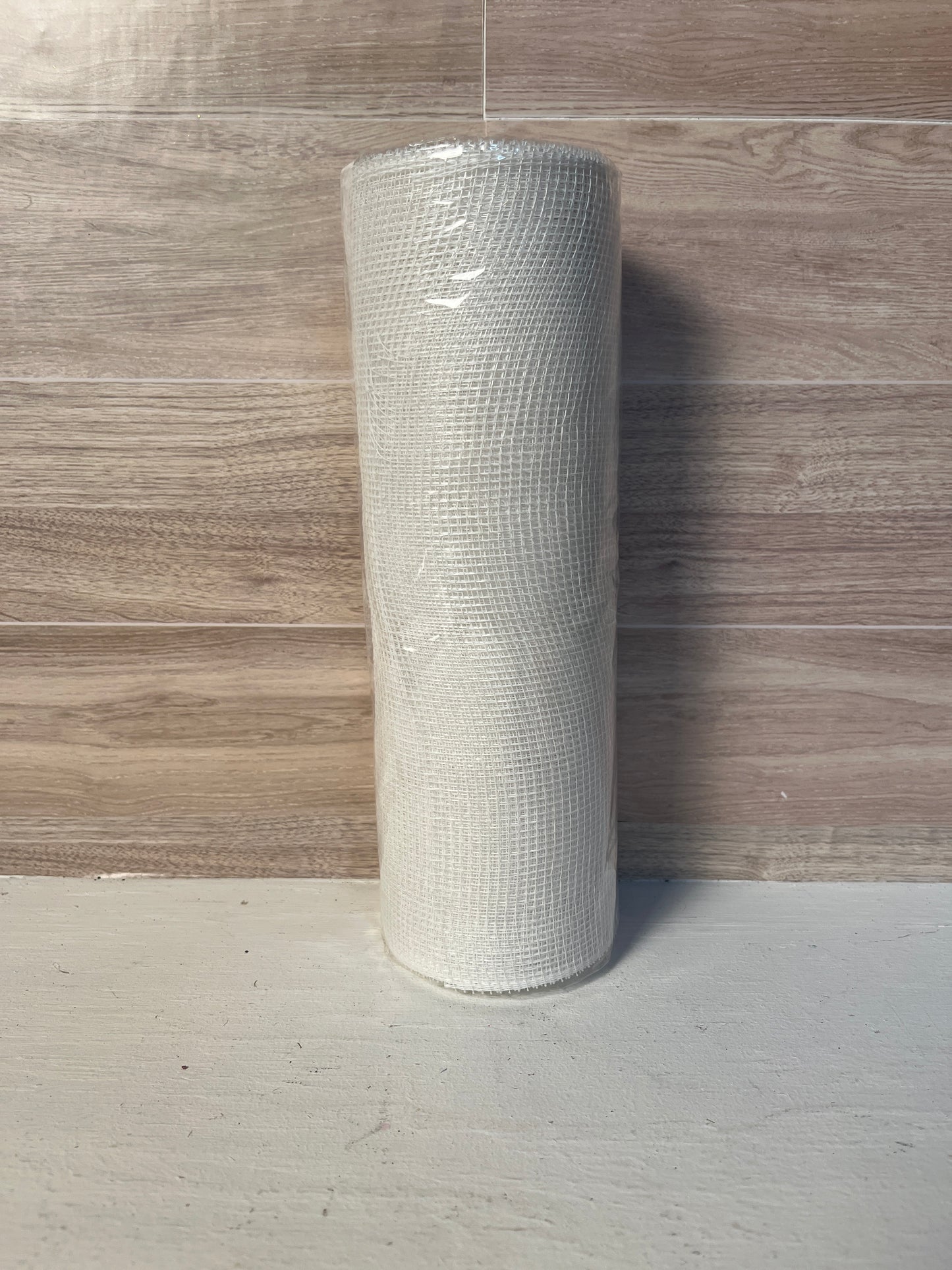 10X10YD White Mesh