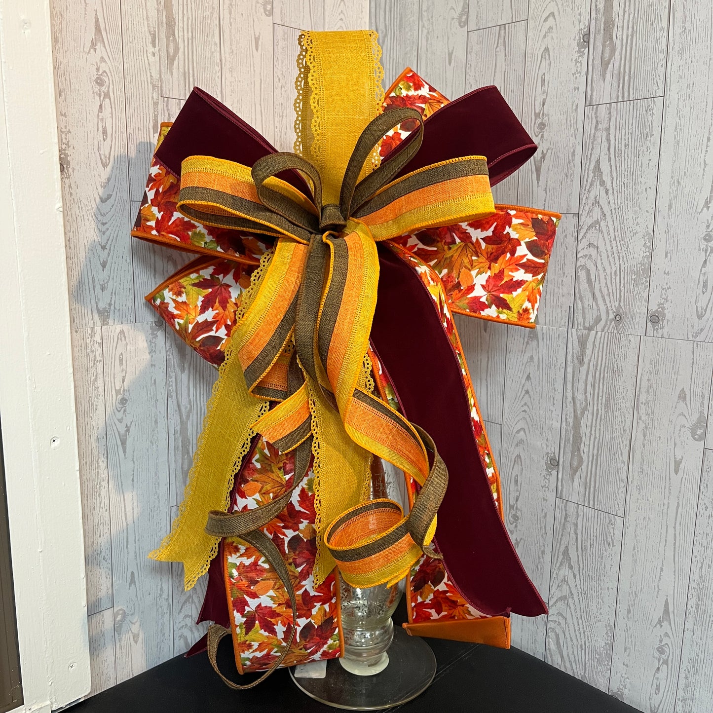 Handmade Luxury Fall Bow
