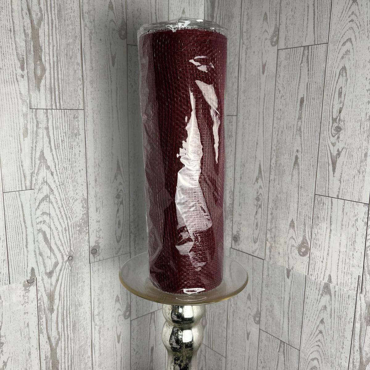 10X10YD Burgundy Mesh