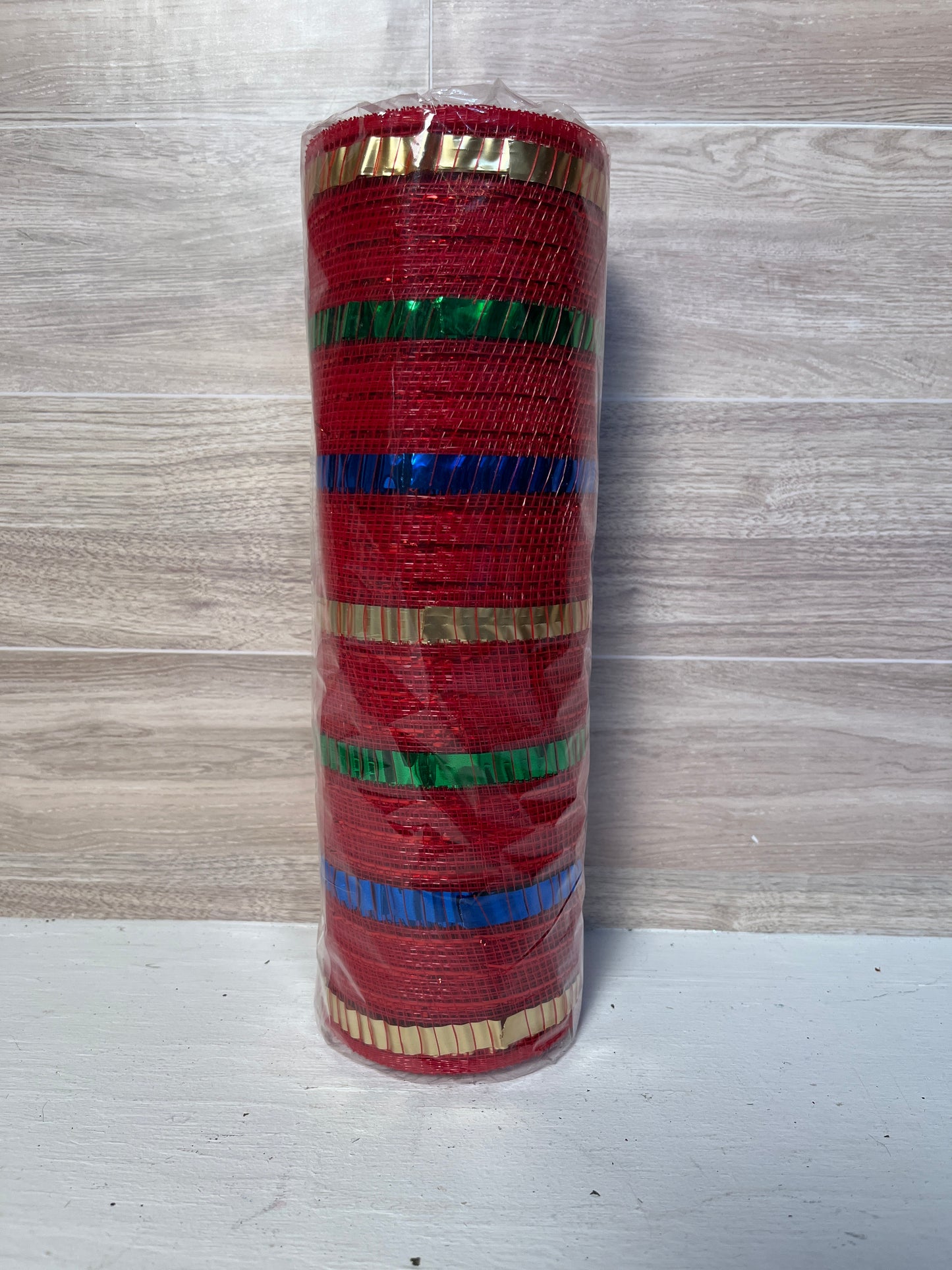 10.25X10YD Nutcracker Themed Red Gold Emerald Royal