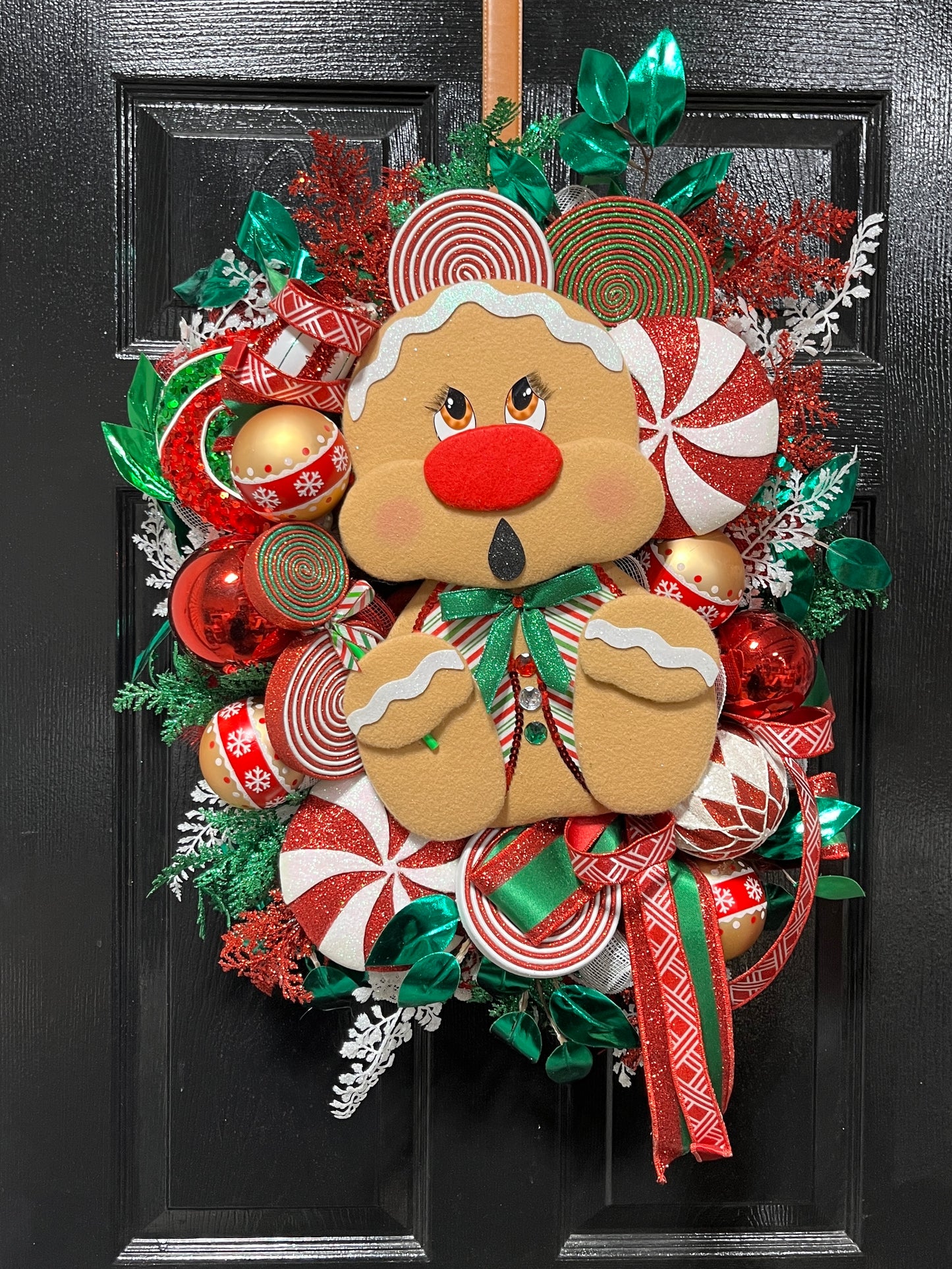 24” Gingerbread Wreath