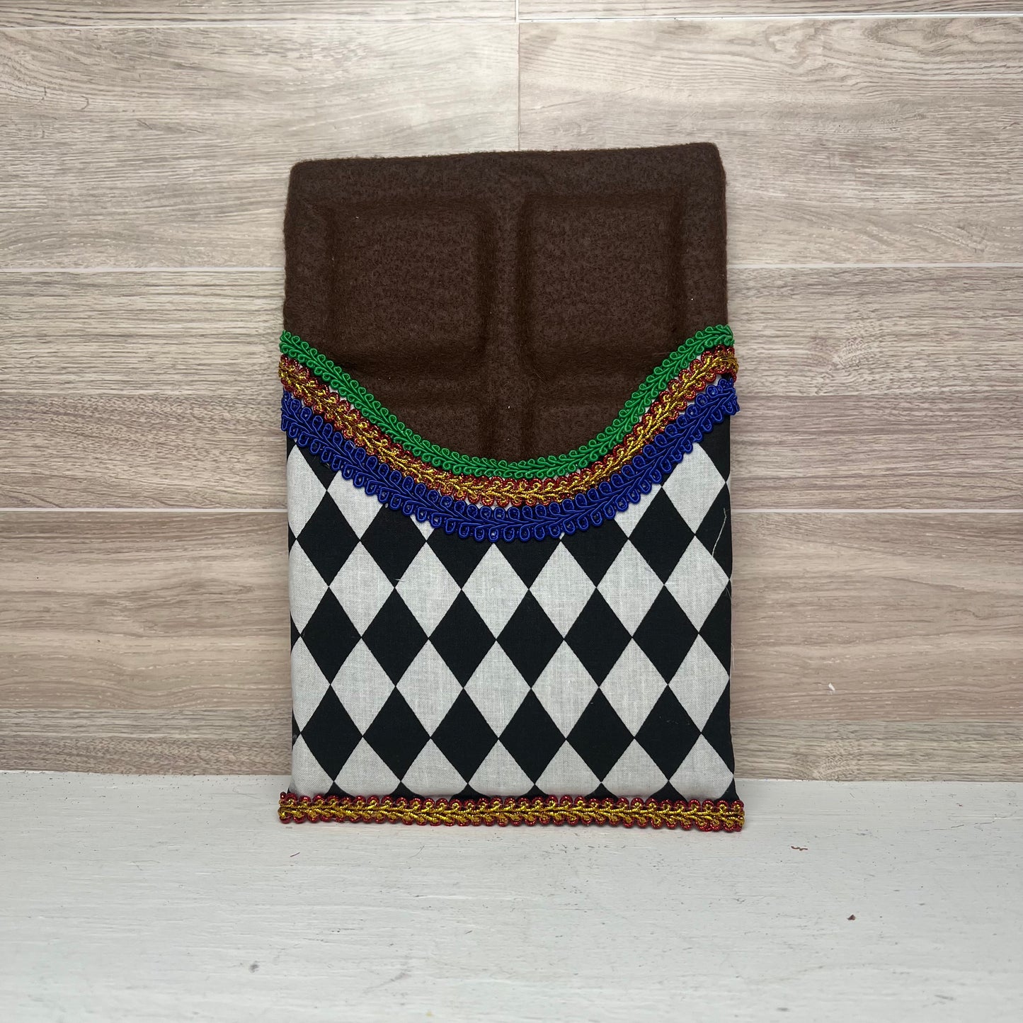 Faux Chocolate Candy Bar - Nutcracker Themed with Blue Trim