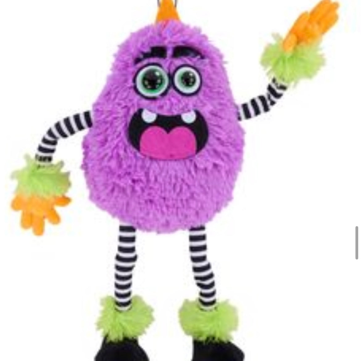15.25"H PLUSH PURPLE BUG EYE MONSTER Attachment