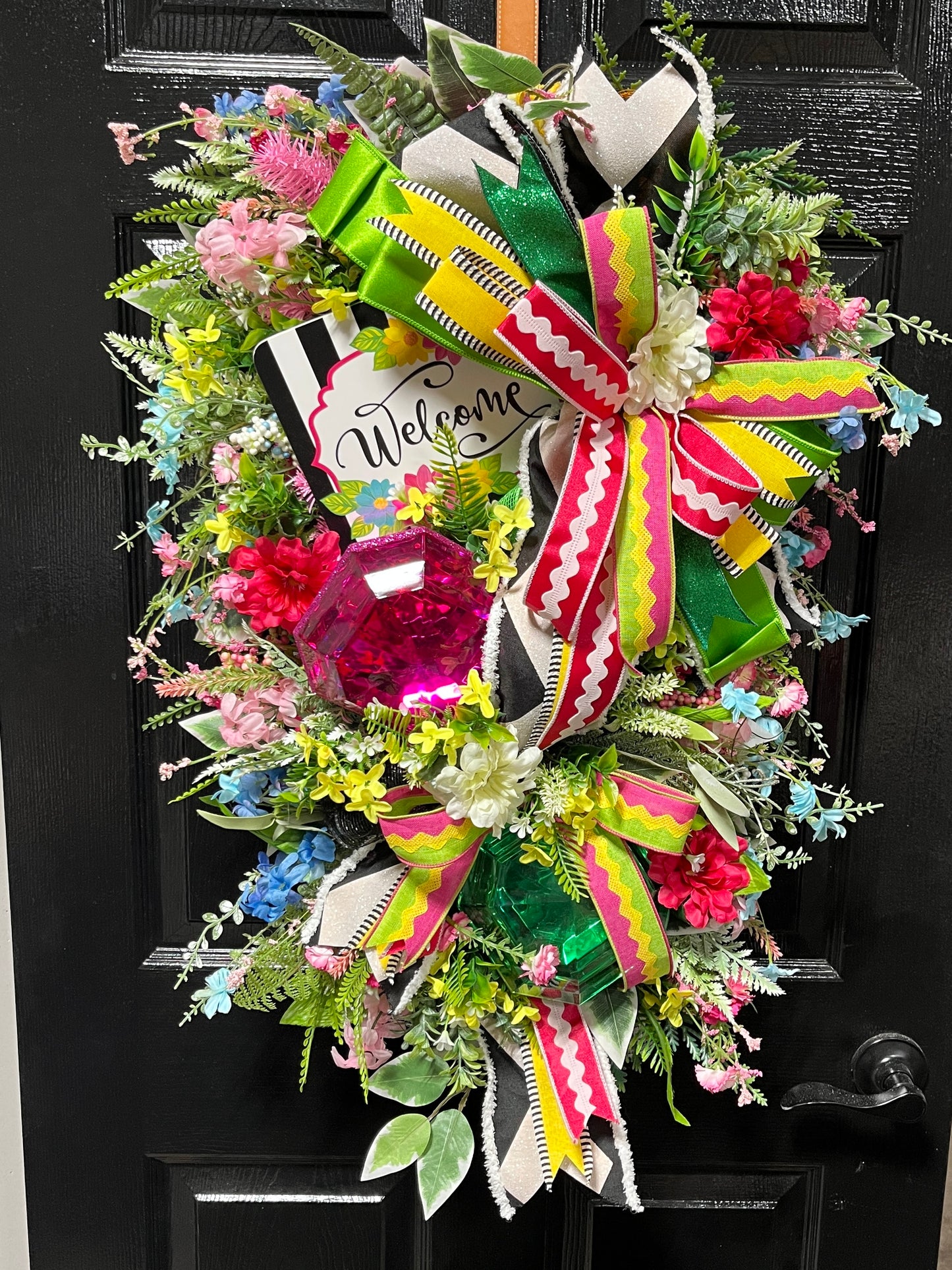 Welcome Swag Wreath