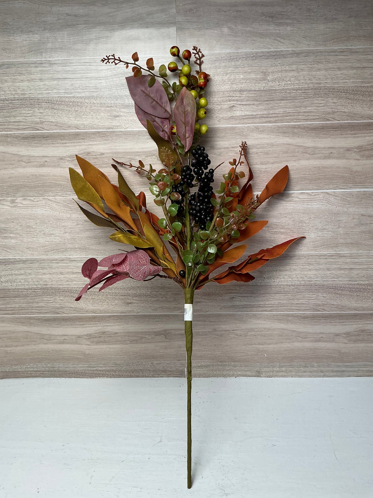 Fall Leaf Bush with Bulbs