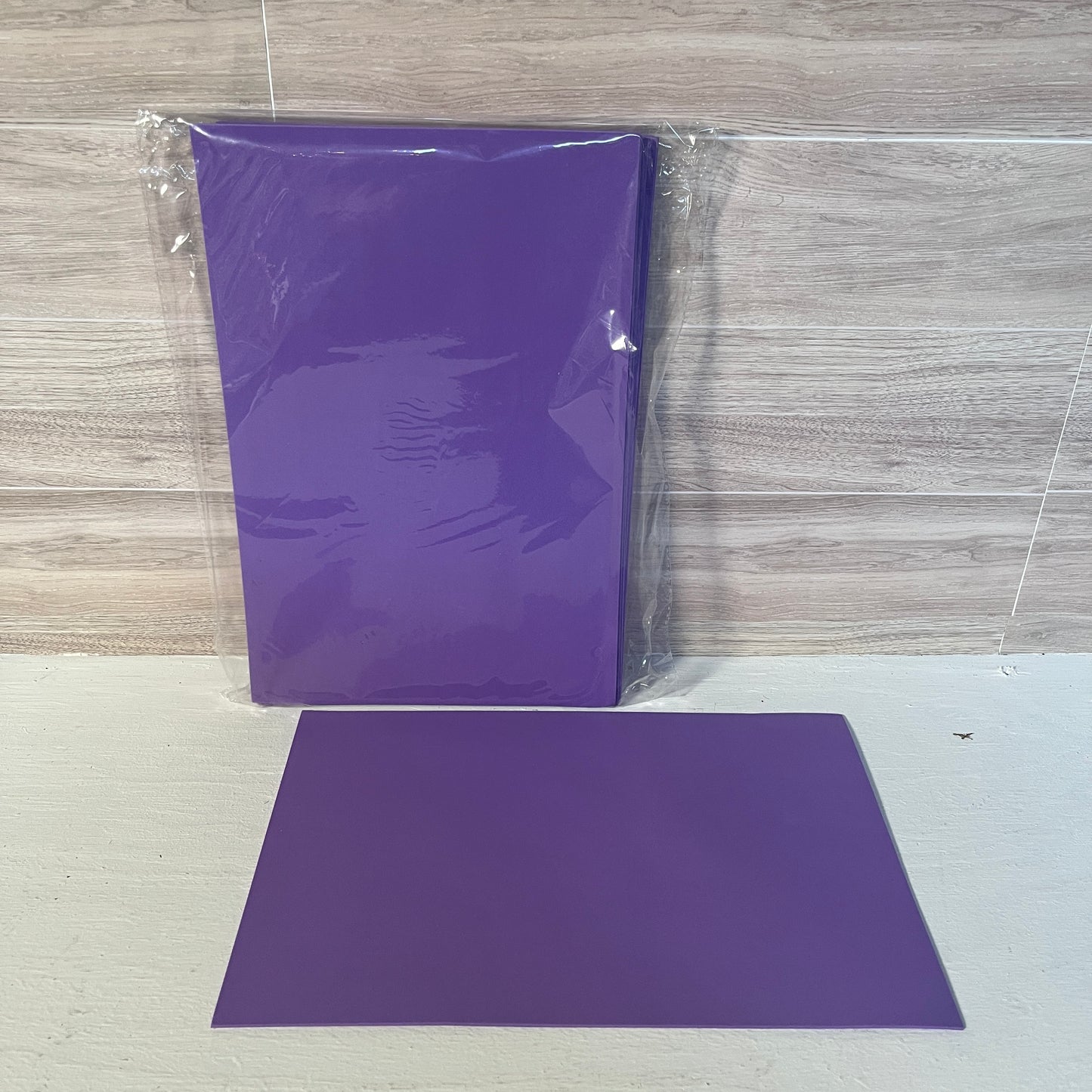 8X12 Matte Purple Non-Adhesive Foam Sheets (5)