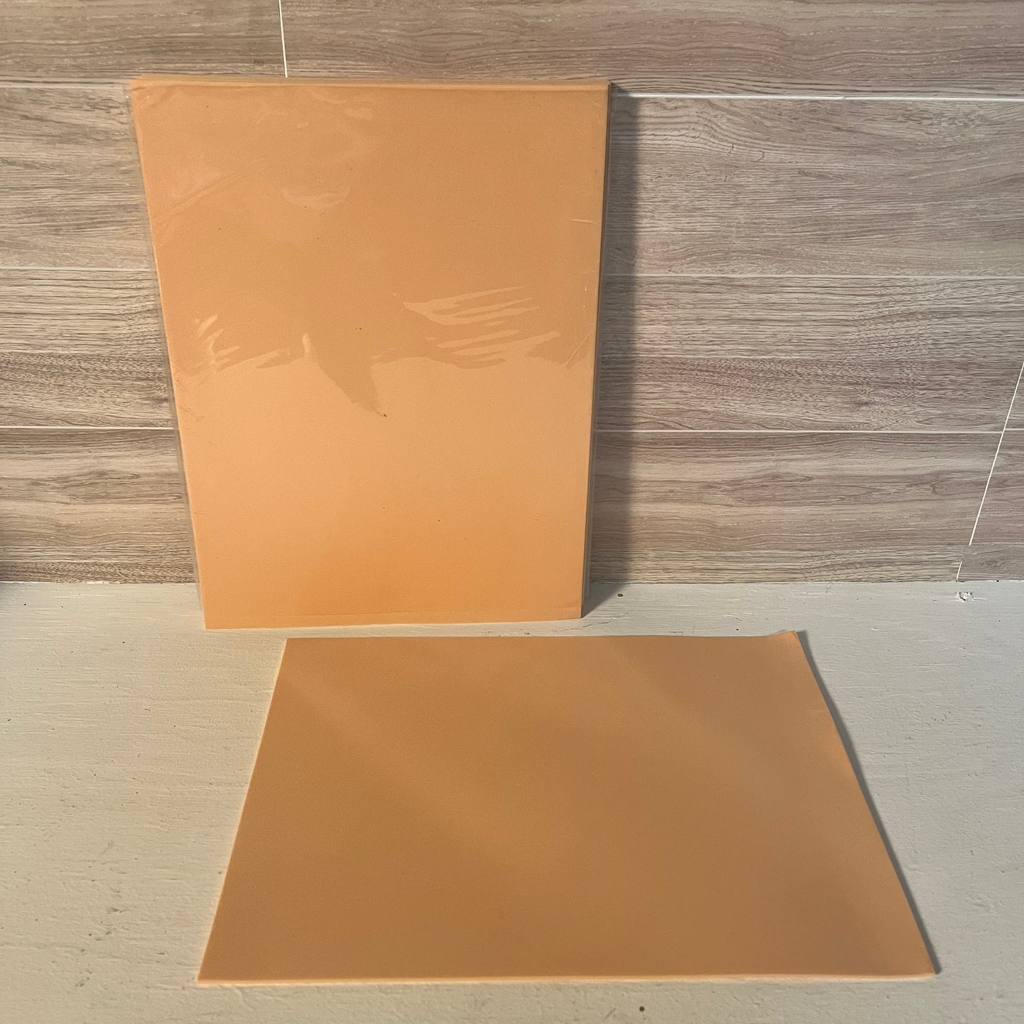 8X12 Matte Peach Non-Adhesive Foam Sheets (5)