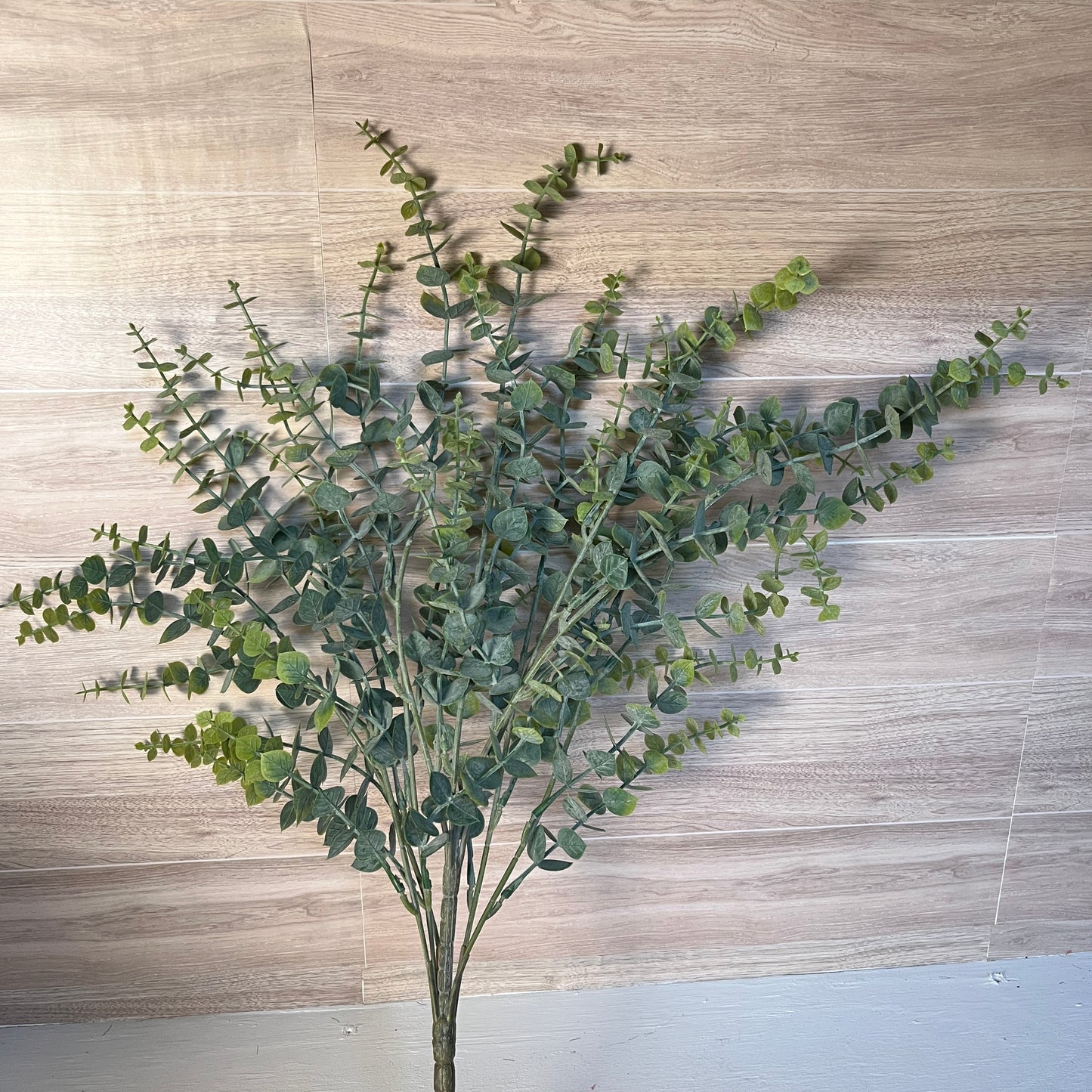 24.75"L Plastic Eucalyptus Bush