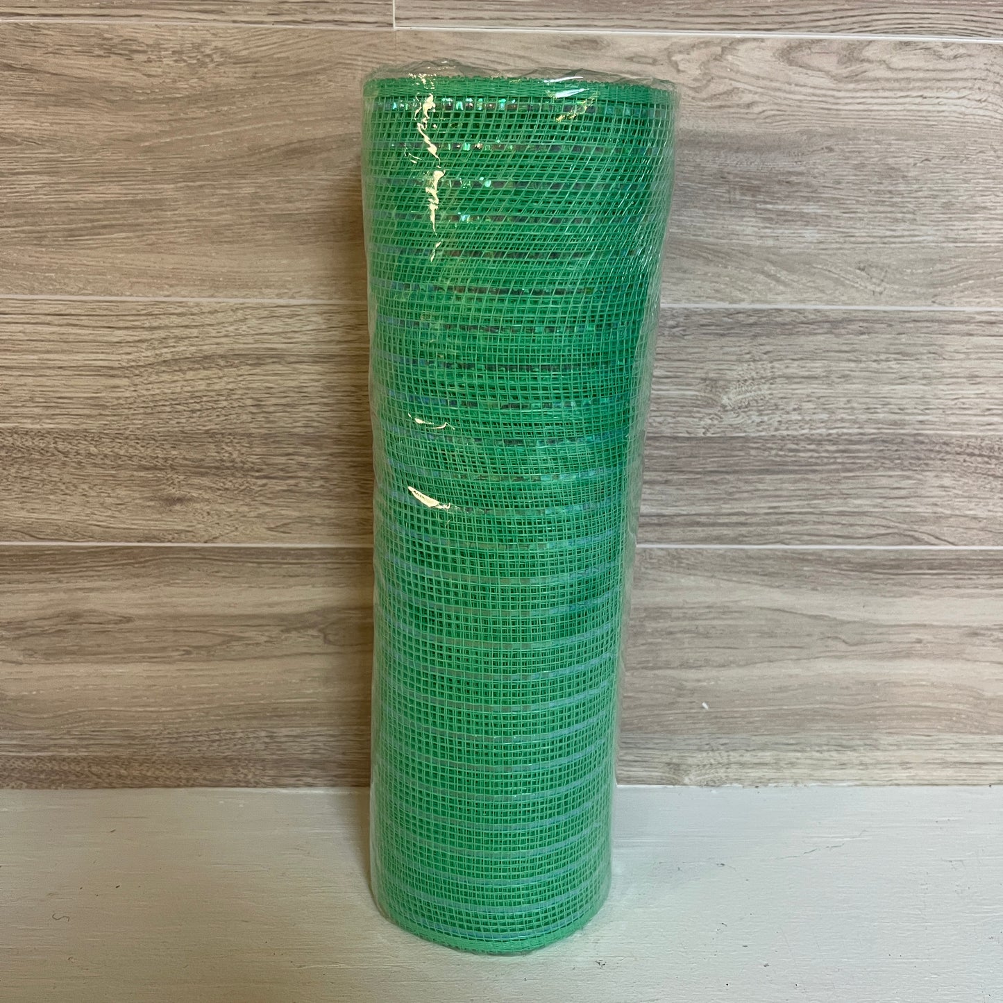 10X10YD Mint Green W/Foil Mesh