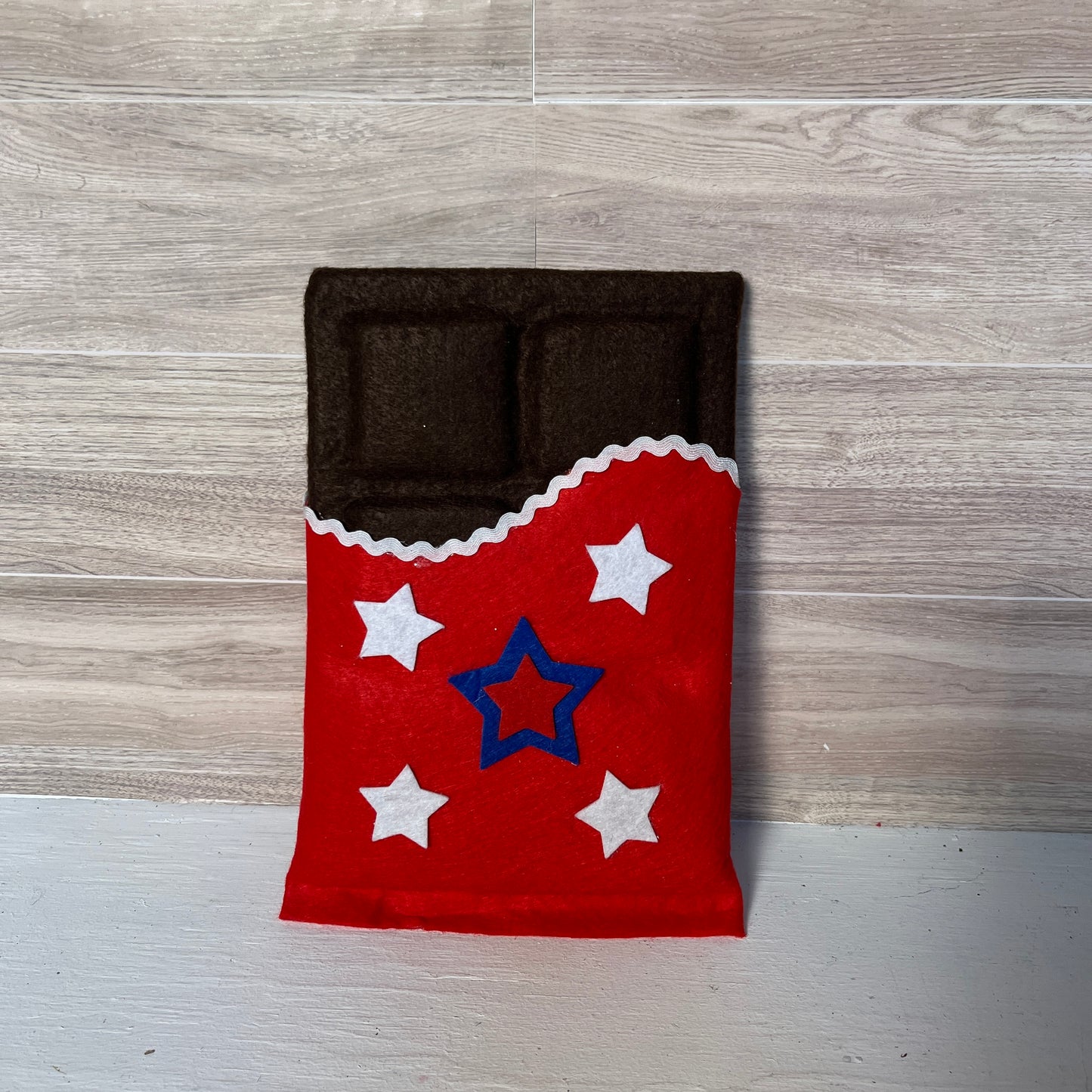 Faux Chocolate Candy Bar - Patriotic Theme