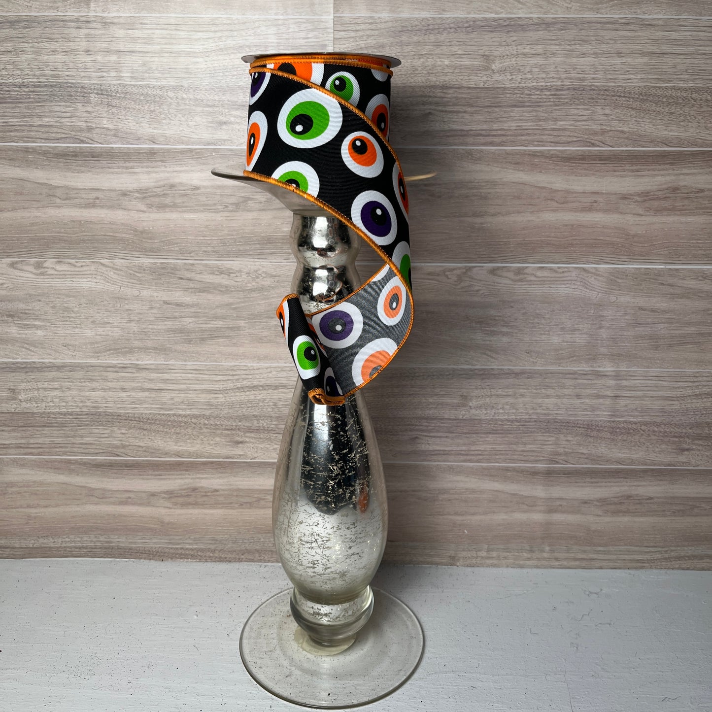 2.5" x 10yd Eyeballs Black Multi Color