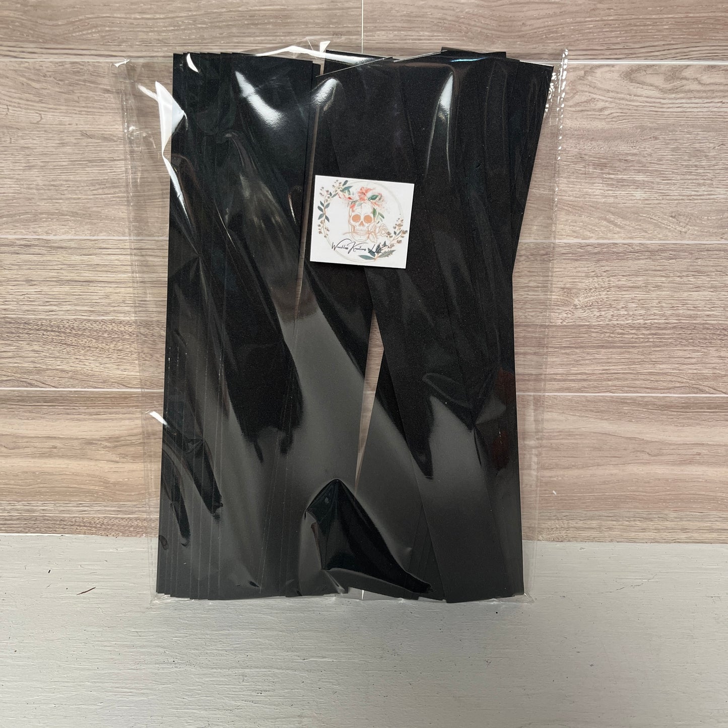 Pre-Cut Self Adhesive Matte Foam Strips (25) Black