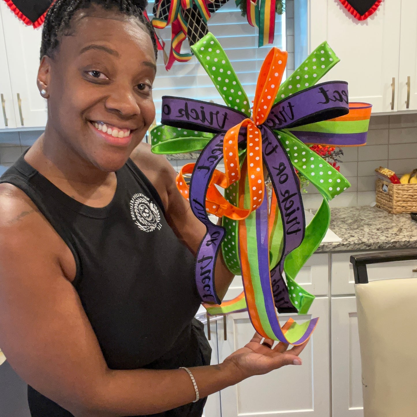 Halloween Handmade Bow