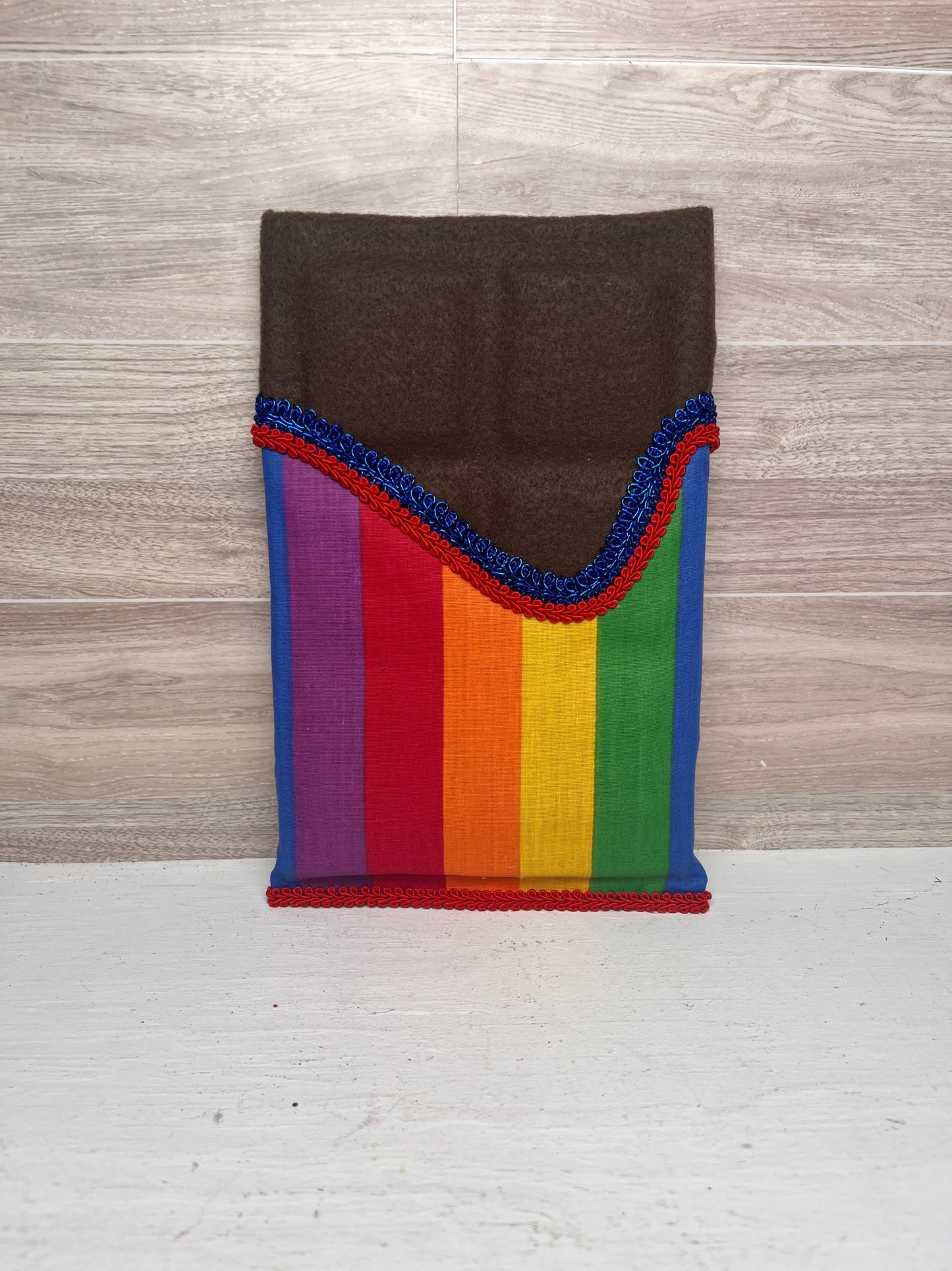 Faux Chocolate Candy Bar - Rainbow