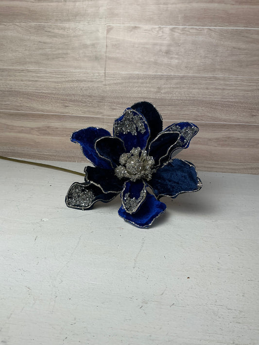 Glam Magnolia- Royal Blue & Gold