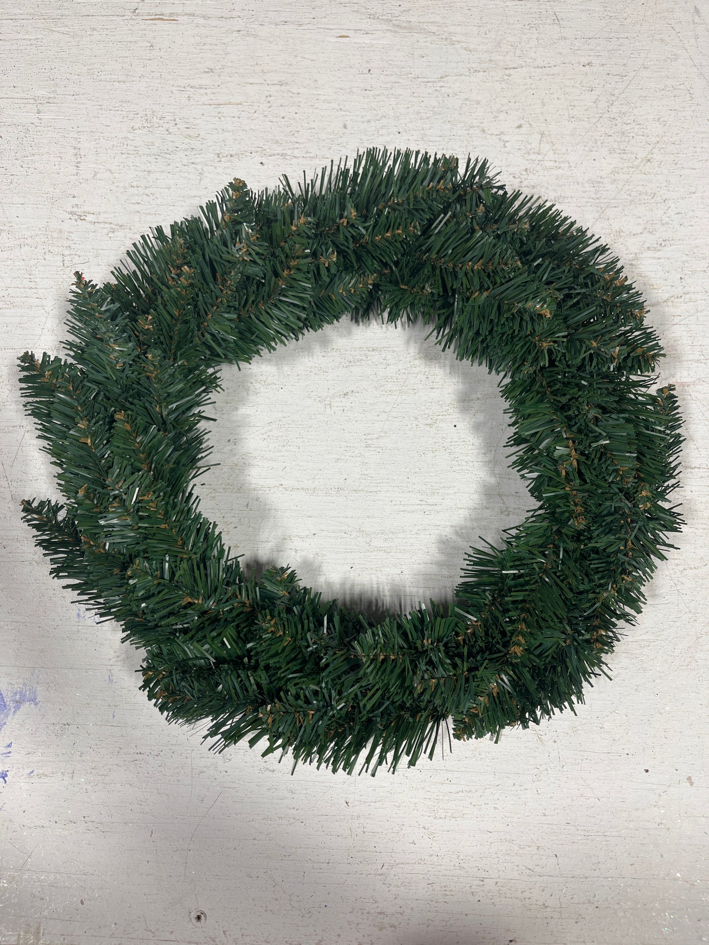 18”-20” Evergreen PVC Pine Wreath Base