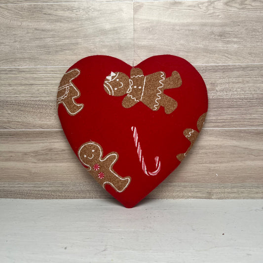 8.5" Gingerbread Heart Attachment