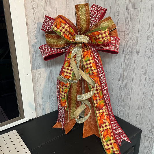 Handmade Luxury Fall Bow