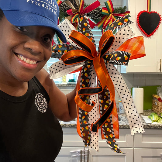 Halloween Handmade Bow