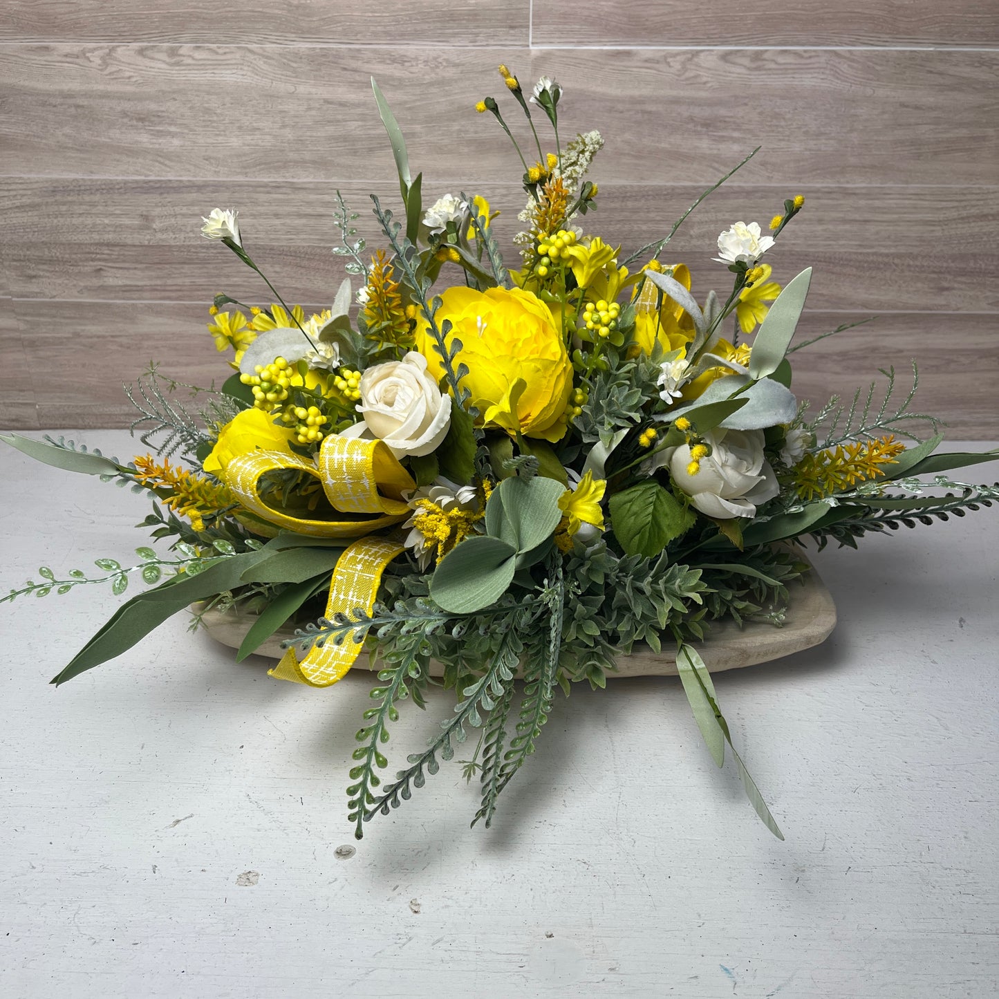 Yellow Floral Arrangement/ Centerpiece