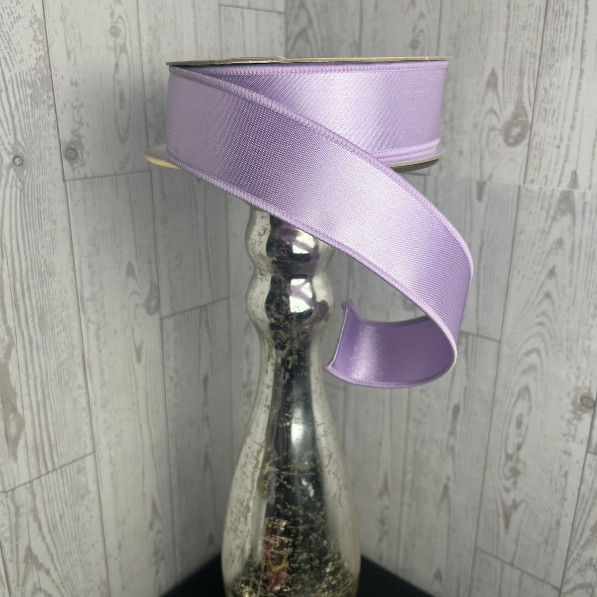1.5"X10YD SATIN FUSED Light Lavender