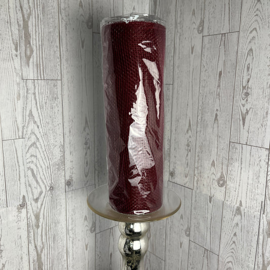 10X10YD Burgundy Mesh