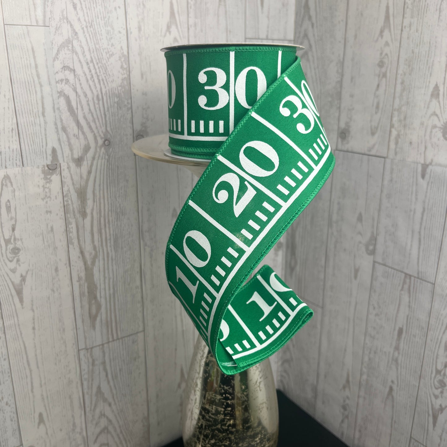 2.5"X10YD FOOTBALL FIELD Green White