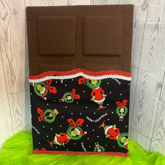 Large Faux Chocolate Candy Bar - Green Holiday Fun