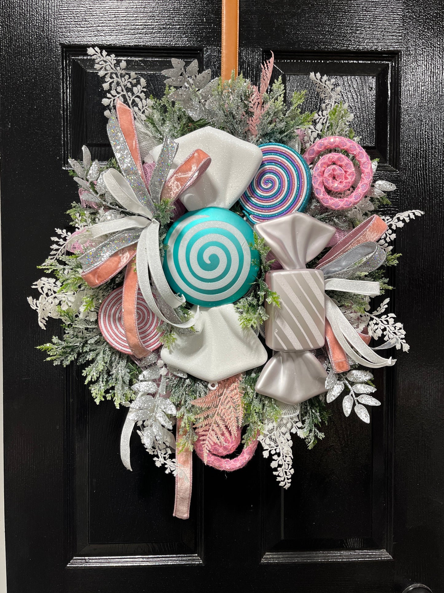 20” Candyland Christmas Wreath