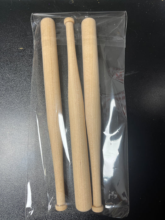 7.5” Baseball Bats- Set of 3