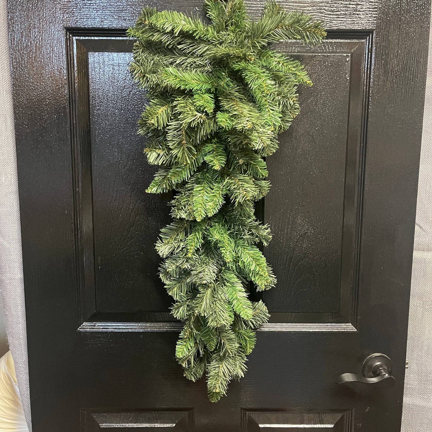 30” Evergreen Teardrop PVC Pine Swag Base (Copy)