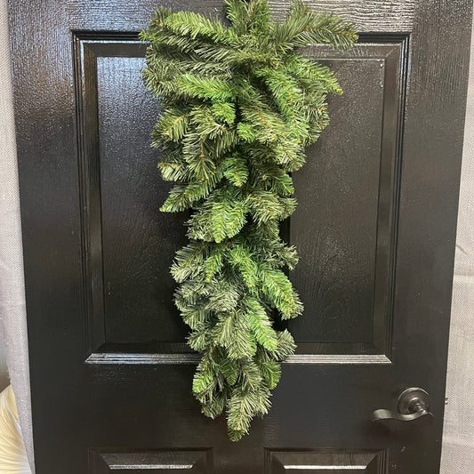 30” Evergreen Teardrop PVC Pine Swag Base (Copy)