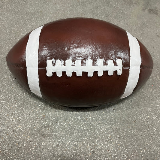 11" Football Attachment Faux Leather Brown