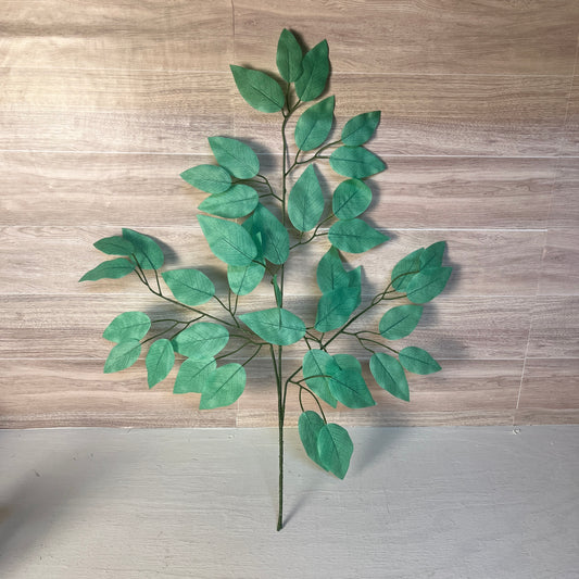 Mint Green Ficus Stems (Sold by set of 3 Stems)