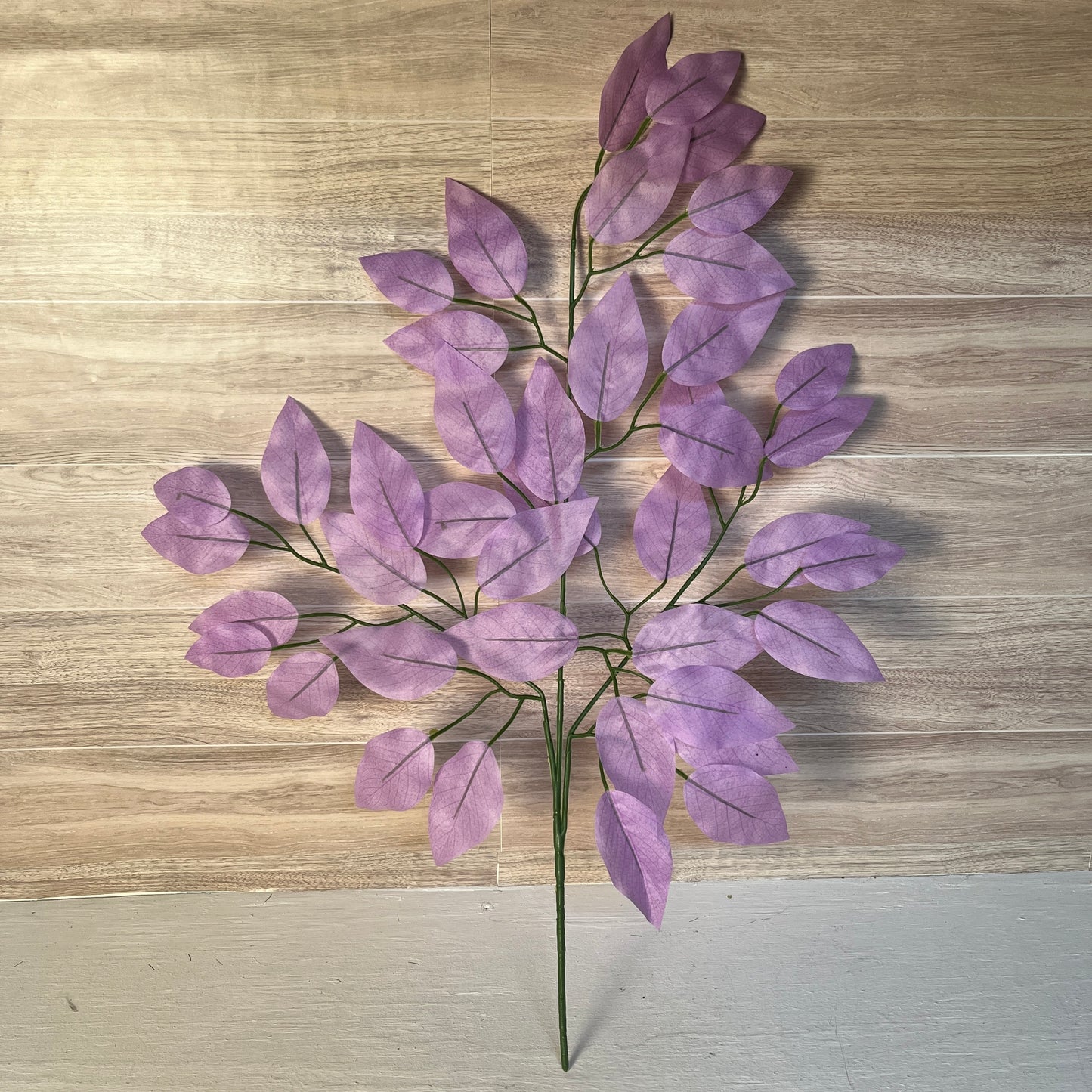 Lavender Ficus Stems (Sold by set of 3 Stems)