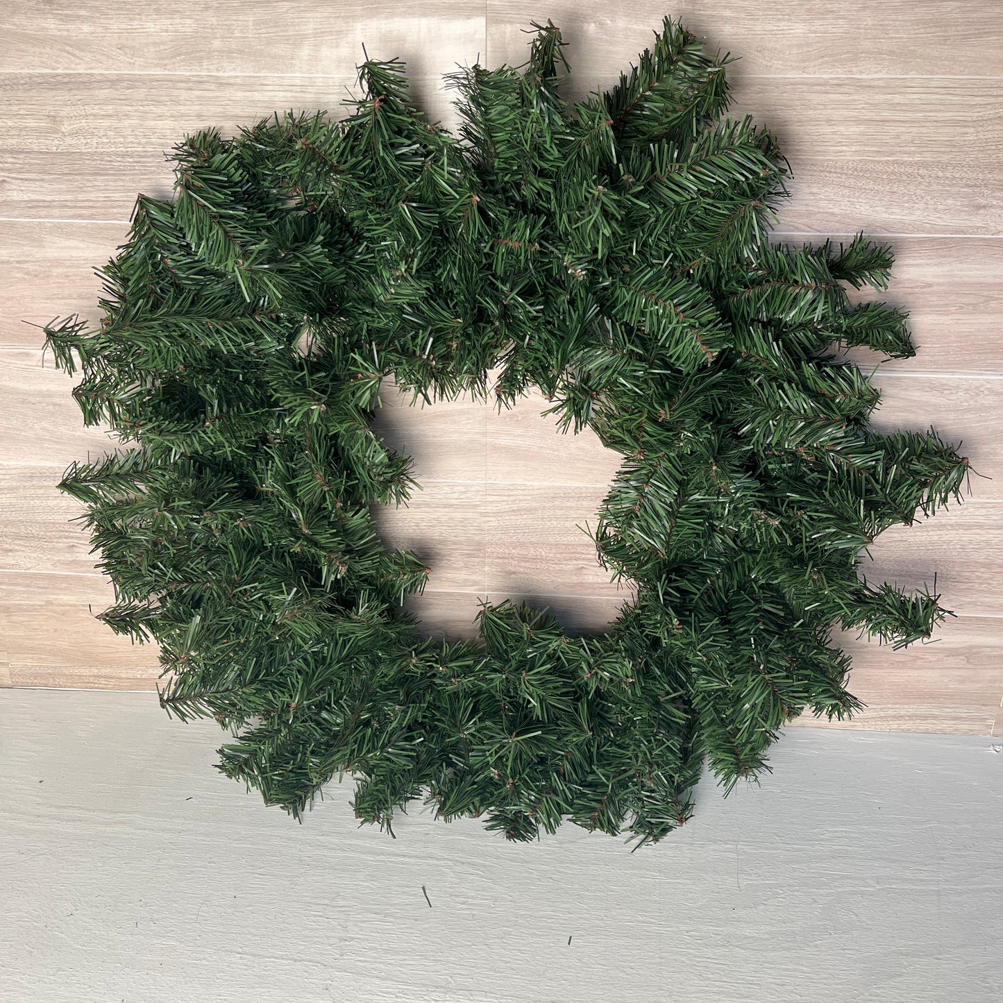 20" Evergreen PVC Pine Wreath Base