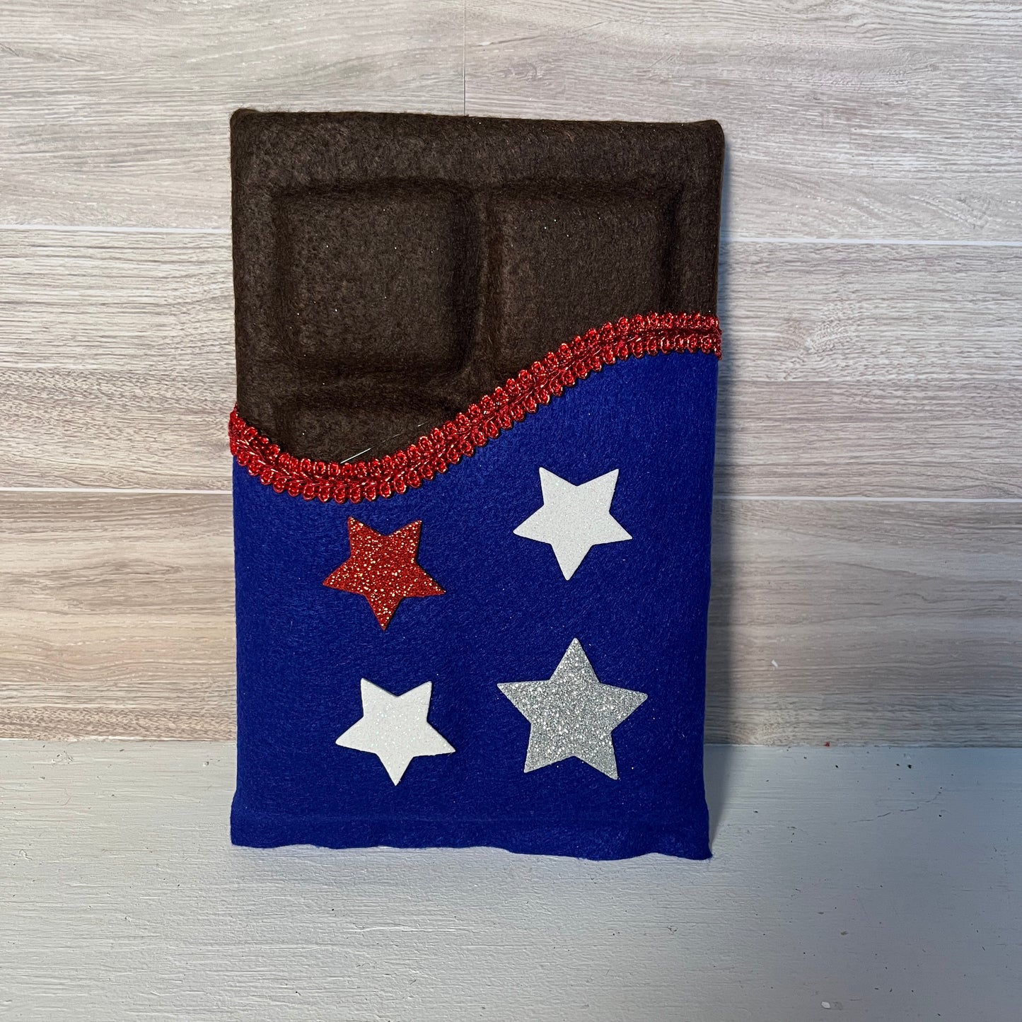 Faux Chocolate Candy Bar - Patriotic Theme