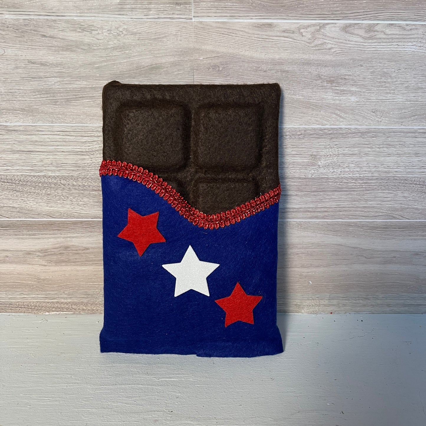 Faux Chocolate Candy Bar - Patriotic Theme