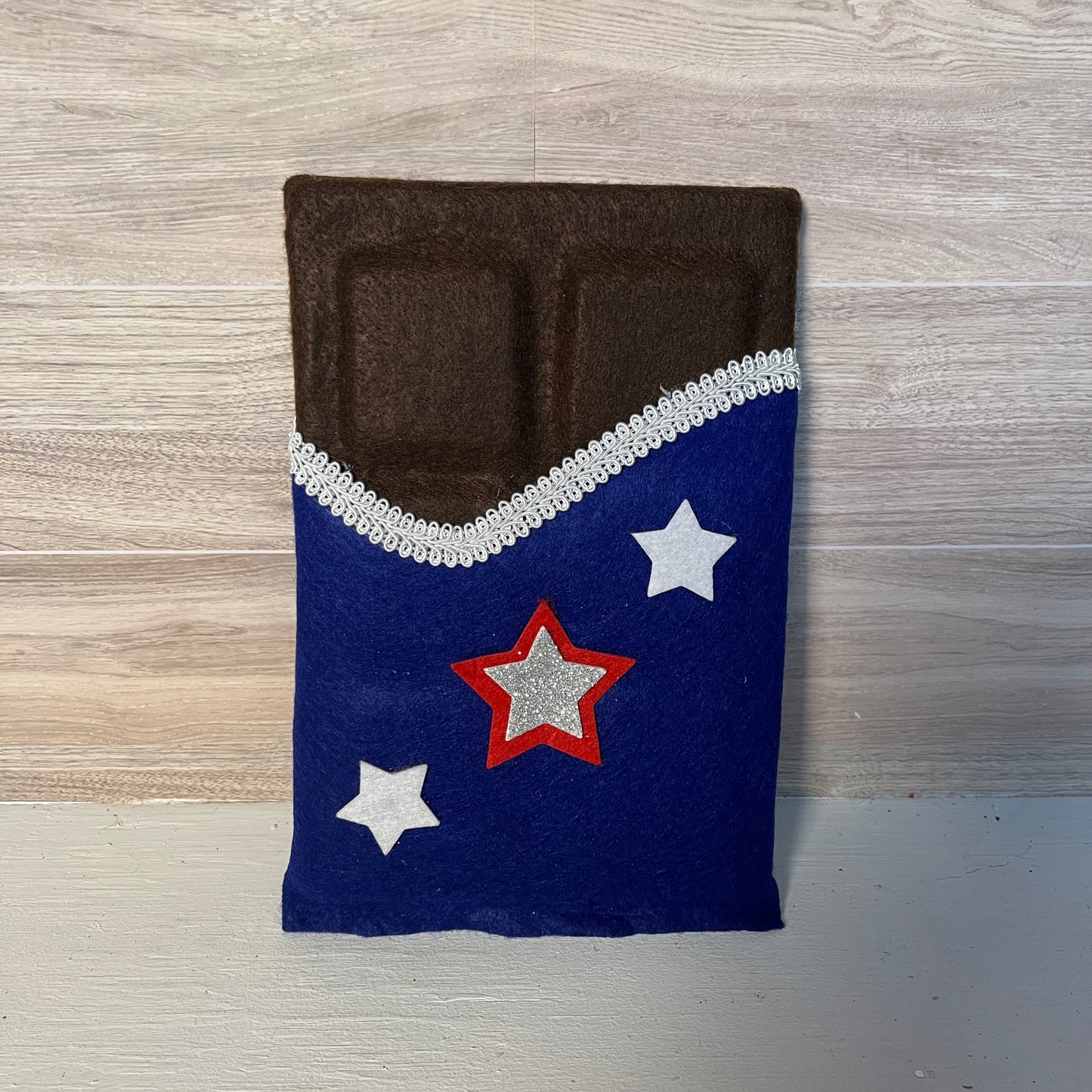 Faux Chocolate Candy Bar - Patriotic Theme