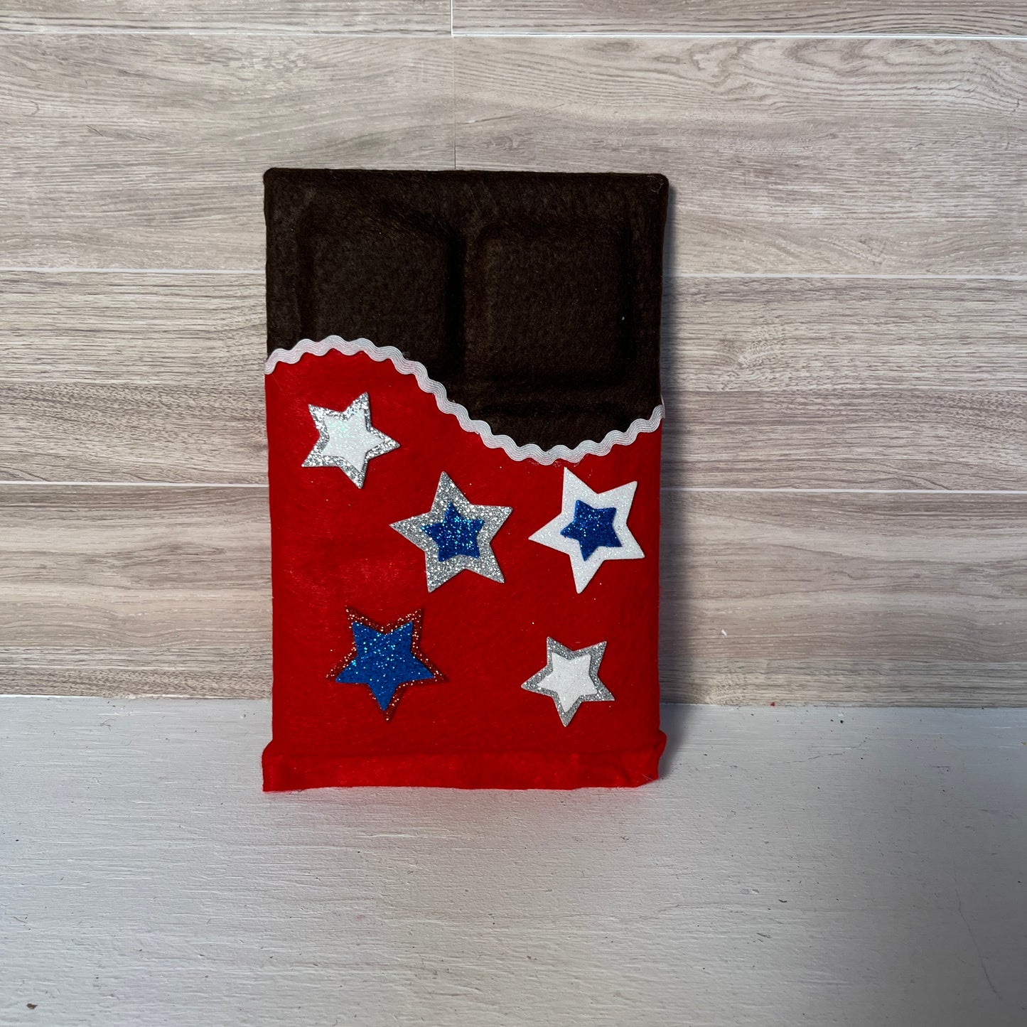 Faux Chocolate Candy Bar - Patriotic Theme