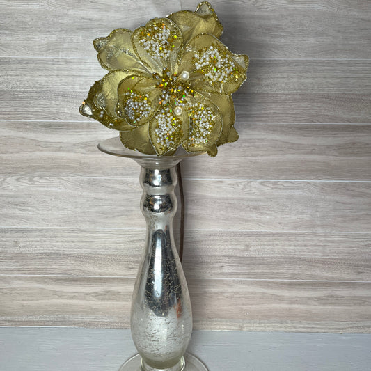 Glam Magnolia- Sequin Gold
