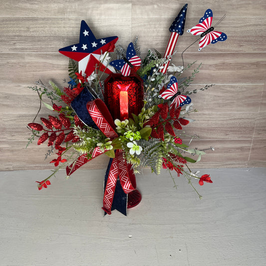 Patriotic Jewel Floral Arrangement 2