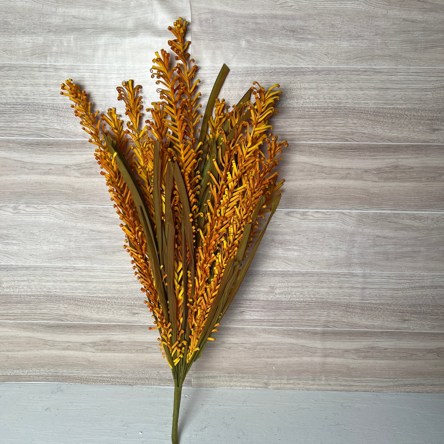 26"L Curly Paper Grass Bush