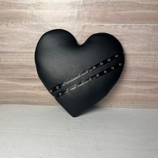 11.5" Faux Leather Heart Attachment