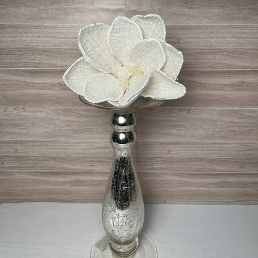 23" Cream Magnolia Stem