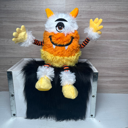 15.25"H PLUSH CANDY CORN MONSTER Attachment
