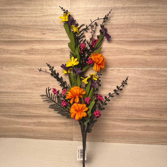 26"L Halloween Multi Piglet Bush
