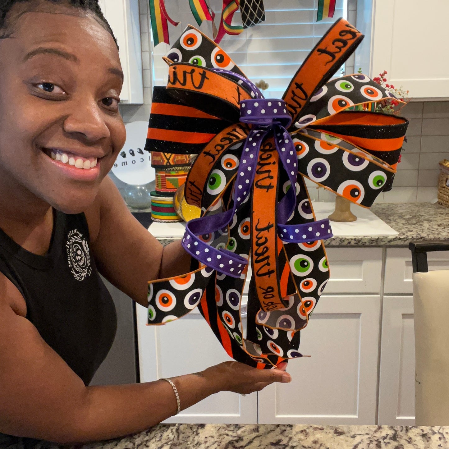 Halloween Handmade Bow