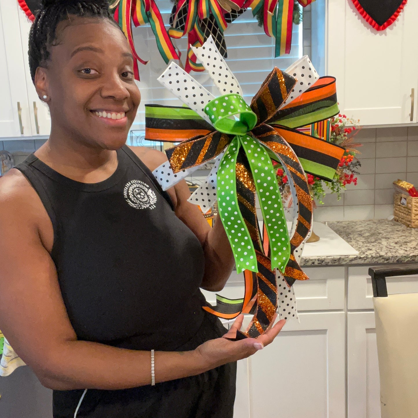 Halloween Handmade Bow